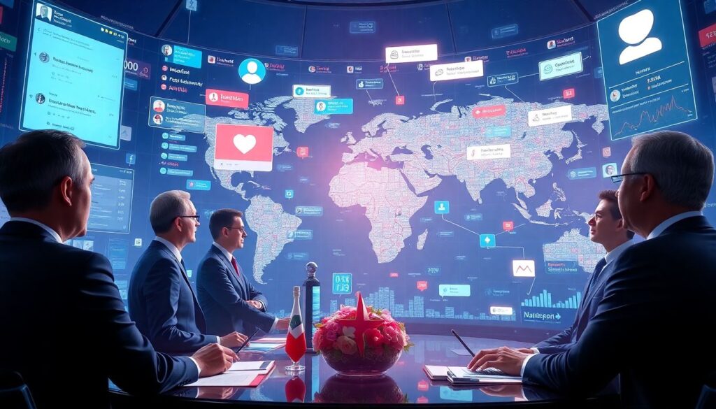 Цифровая дипломатия: как соцсети и мессенджеры влияют на мировую политику - иллюстрация