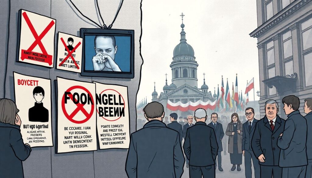 Культура отмены: как общественное давление меняет искусство, кино и медиа - иллюстрация