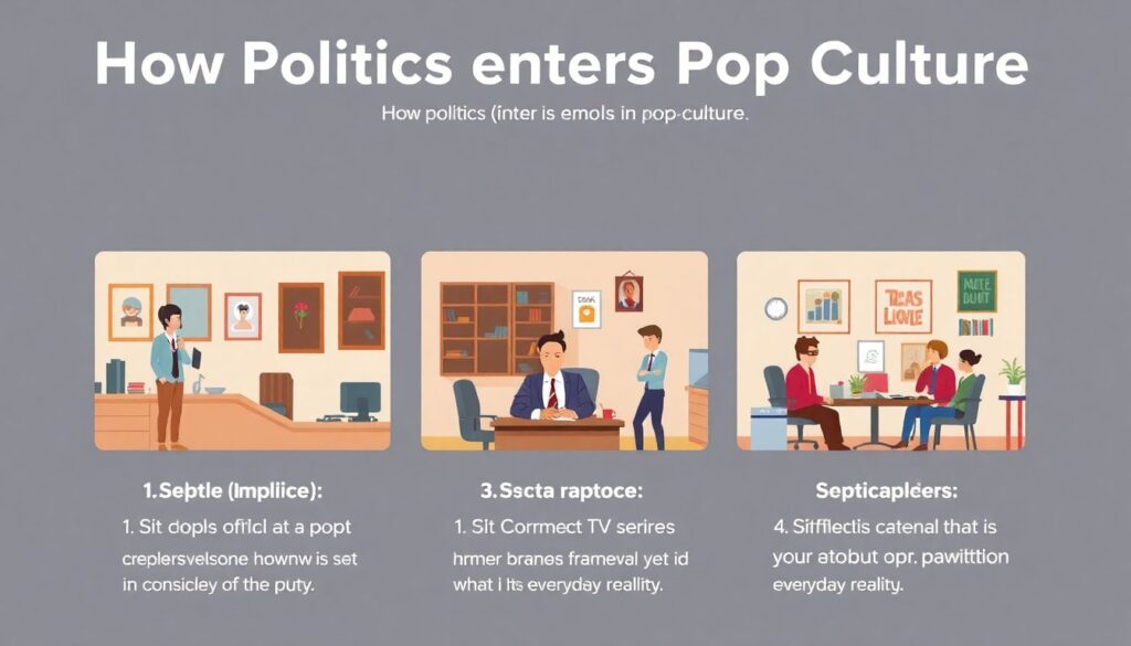 Политика и поп-культура: как сериалы, музыка и мемы влияют на общественное мнение - иллюстрация