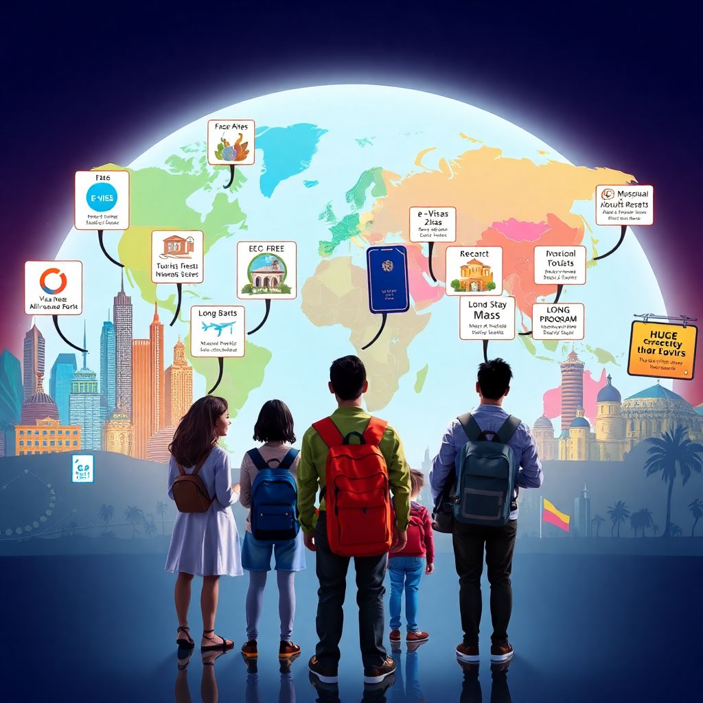 Как страны мира соревнуются за туриста с помощью виз и креативного маркетинга