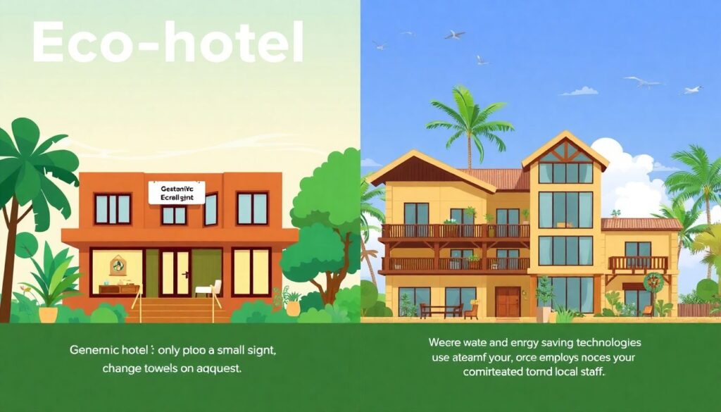 Эко-путешествия: как увидеть мир и не навредить планете — тренды устойчивого туризма - иллюстрация