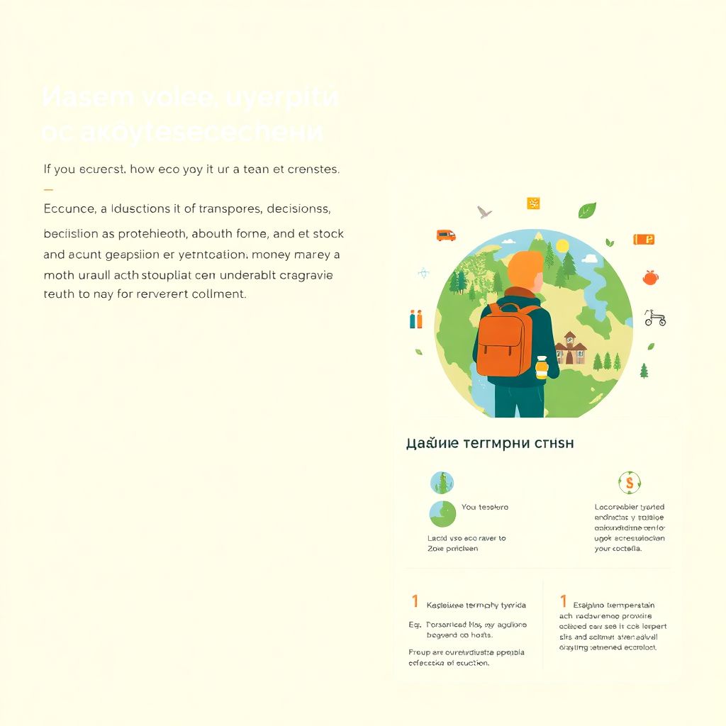 Эко-путешествия и тренды устойчивого туризма: как увидеть мир без вреда природе