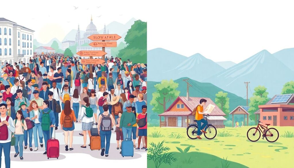 Новые туристические тренды: экологичный туризм, slow travel и удалённая работа из любой точки мира - иллюстрация