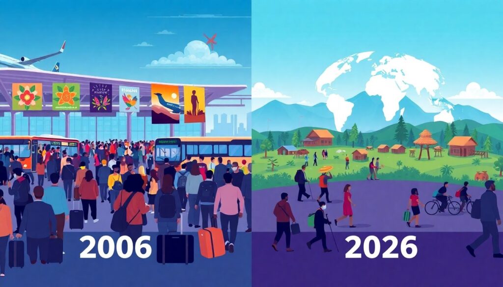 Новые туристические тренды: экологичный туризм, slow travel и удалённая работа из любой точки мира - иллюстрация