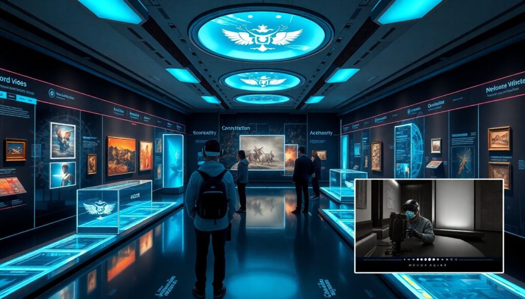 Пересечение технологий и искусства: виртуальные музеи, NFT и цифровые спектакли - иллюстрация