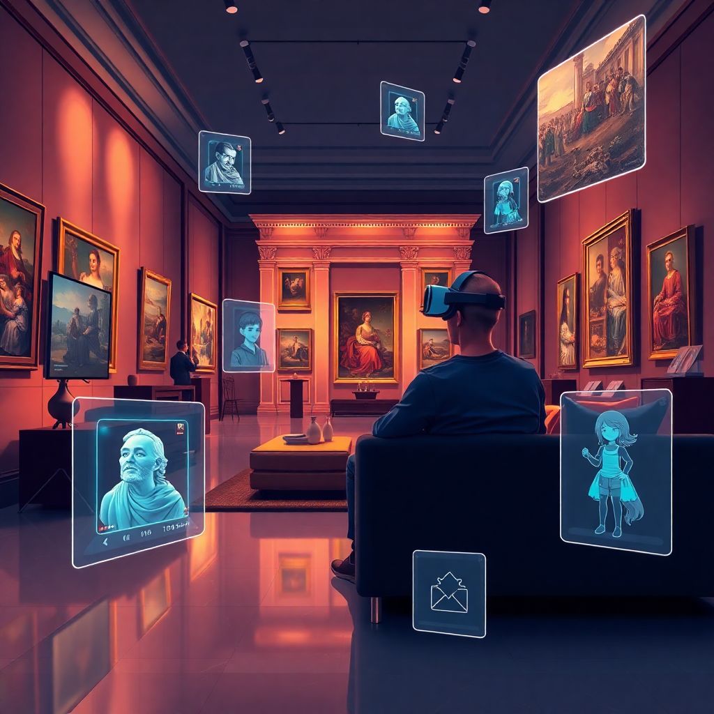 Пересечение технологий и искусства: виртуальные музеи, Nft и цифровые спектакли