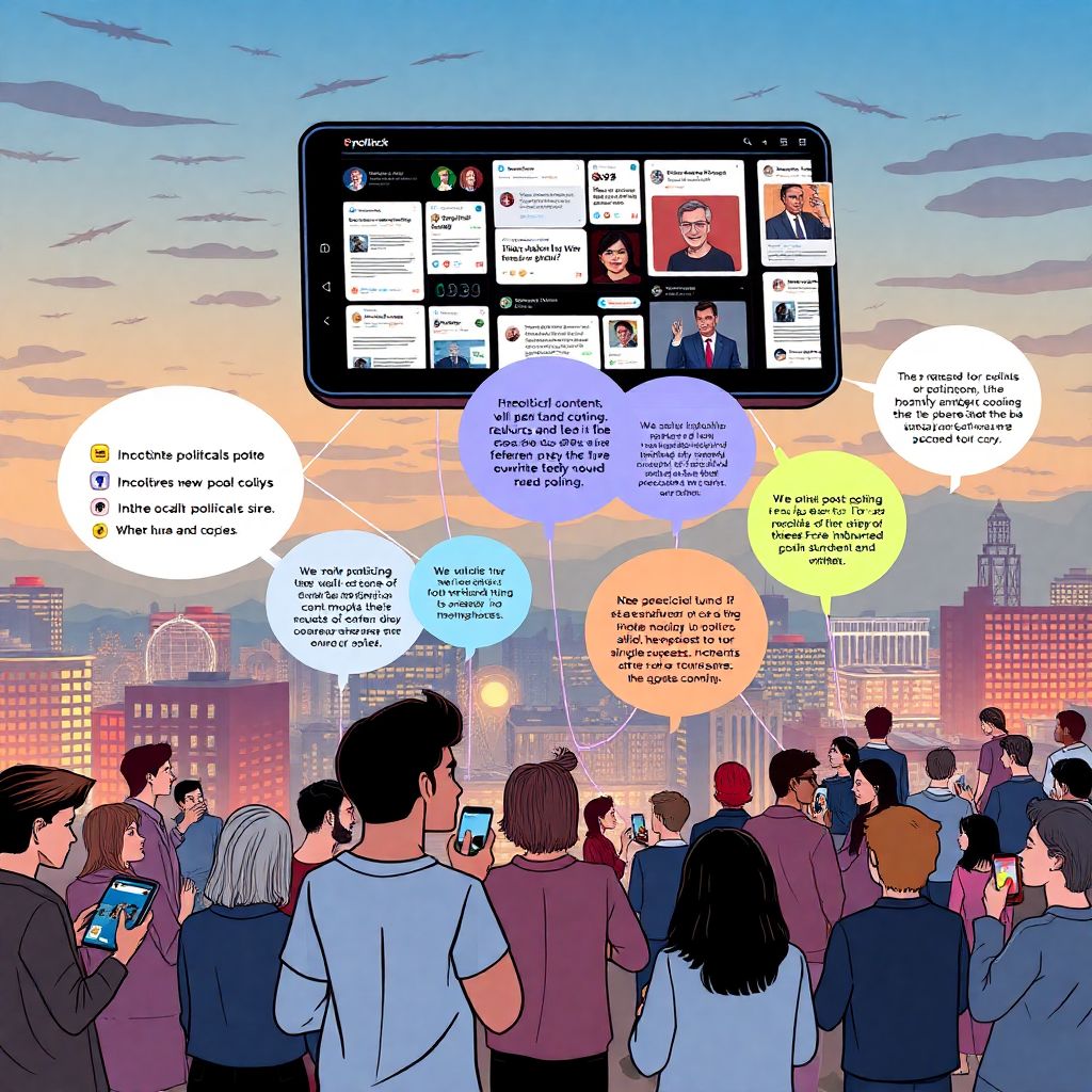 Социальные сети и политика: как формируются настроения и протестные движения