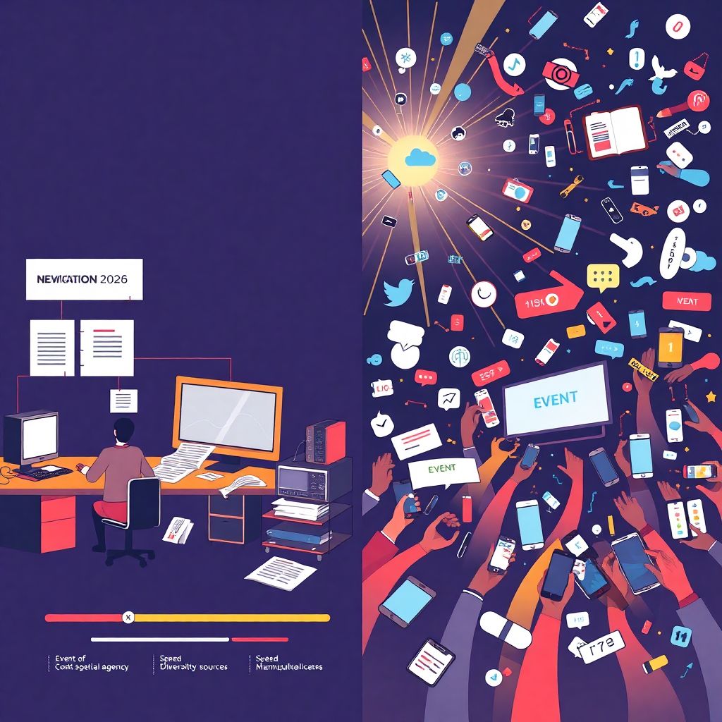 Мировые новости в эпоху соцсетей: скорость против точности