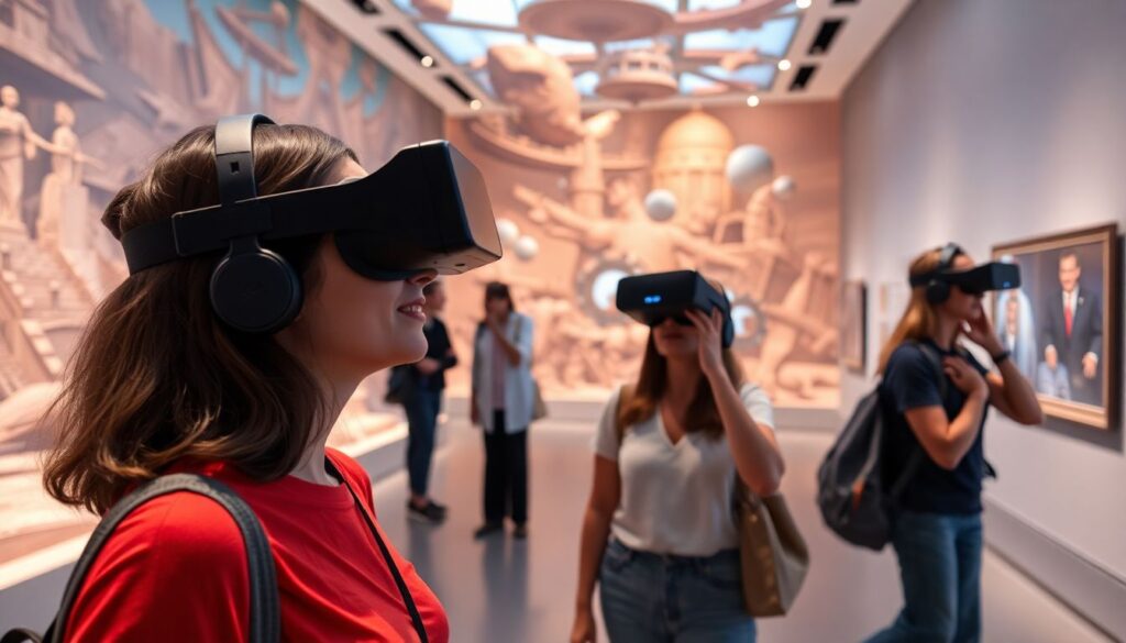 Музеи будущего: как VR и AR создают новый опыт погружения в искусство и историю - иллюстрация