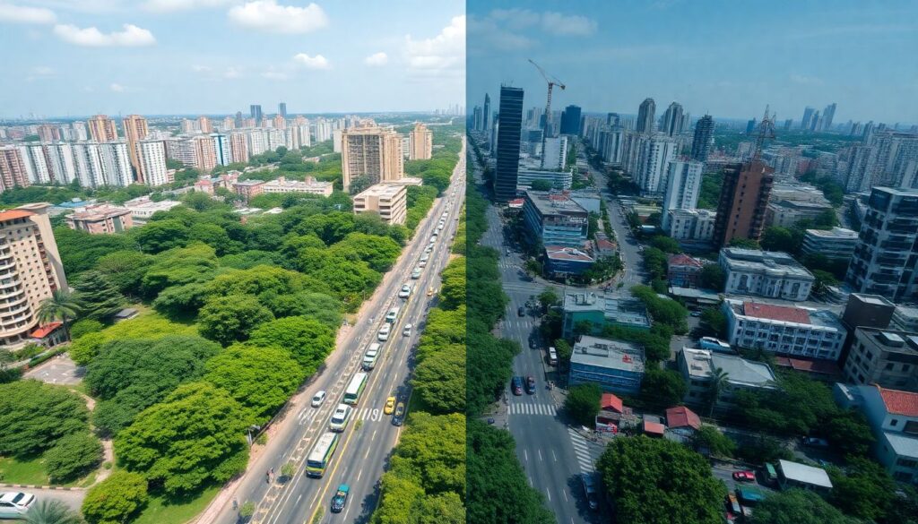 Здоровье города: как урбанизация влияет на наше самочувствие и качество жизни - иллюстрация